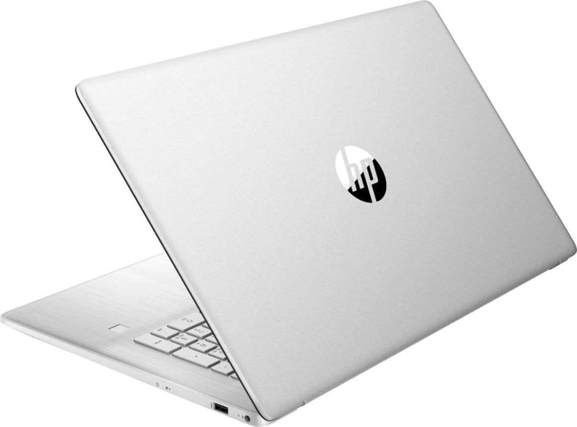 HP 2024 New 17 inch Laptop, AMD Ryzen 5 5500U 6-Cores Processor(Beat i7-1250U), 17" FHD (1080p) IPS Display, 32GB RAM, 1TB SSD, Fingerprint Reader, Windows 11 Pro, w/WOWPC Recovery USB