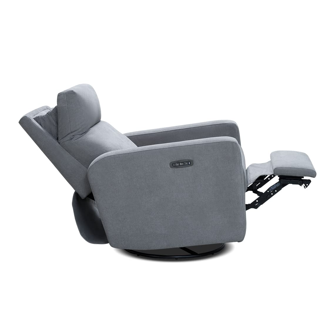 Nurture& The Glider Plus - Premium Nursery Power Recliner | Swivel Chair with Adjustable Head Support and Adjustable Lumbar Support | Built-in USB - The Ultimate Comfort for Nursing, Relaxing (Ivory)