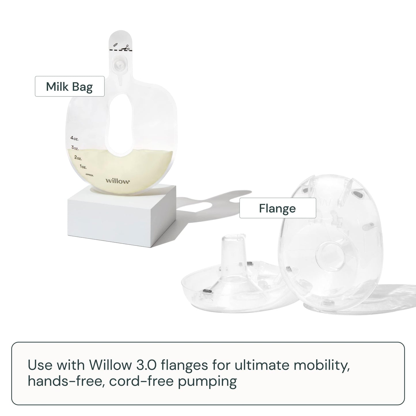 Willow 360 Wearable Double Electric Breast Pump - Wireless App Control Breast Pump with Smart Technology - The only Leak-Proof in Bra Breast Pump