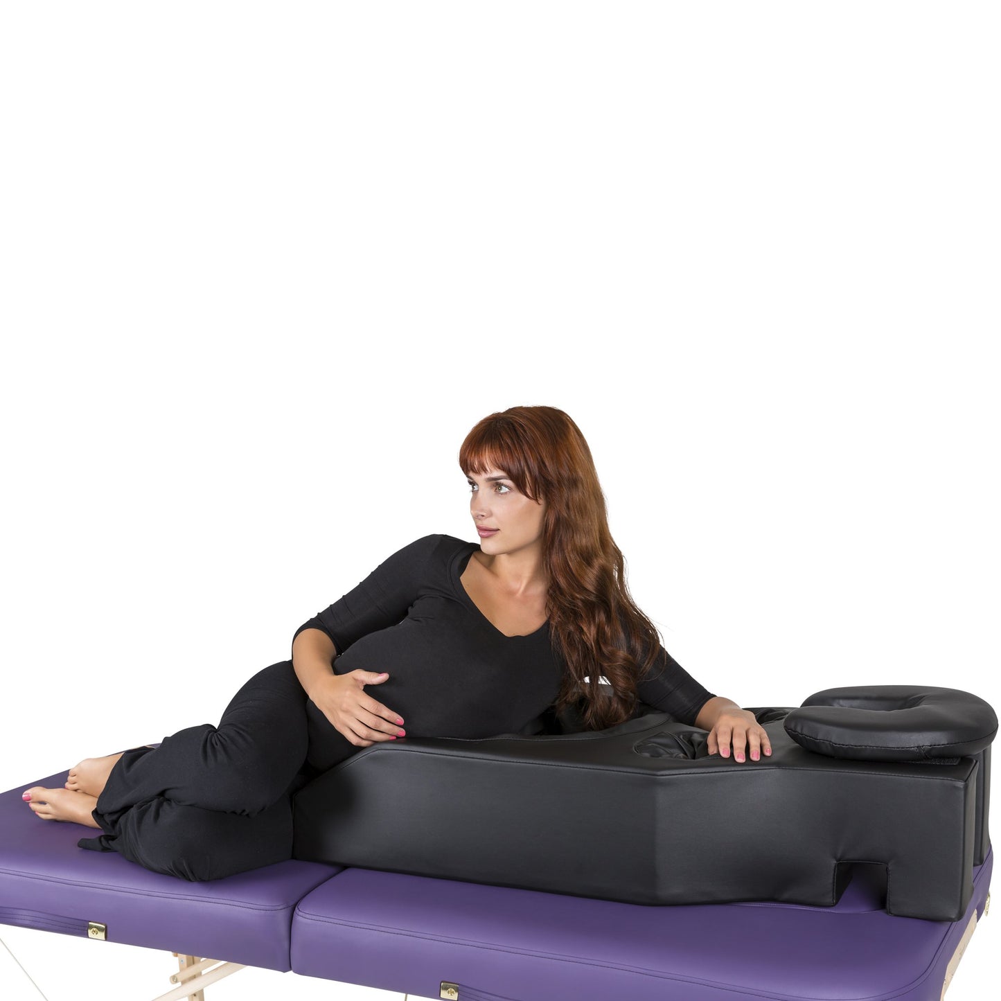 Earthlite Pregnancy Massage Cushion & Headrest - Full Body Pregnancy Bolster/Ideal After Breast Surgery & Lower Back Pain