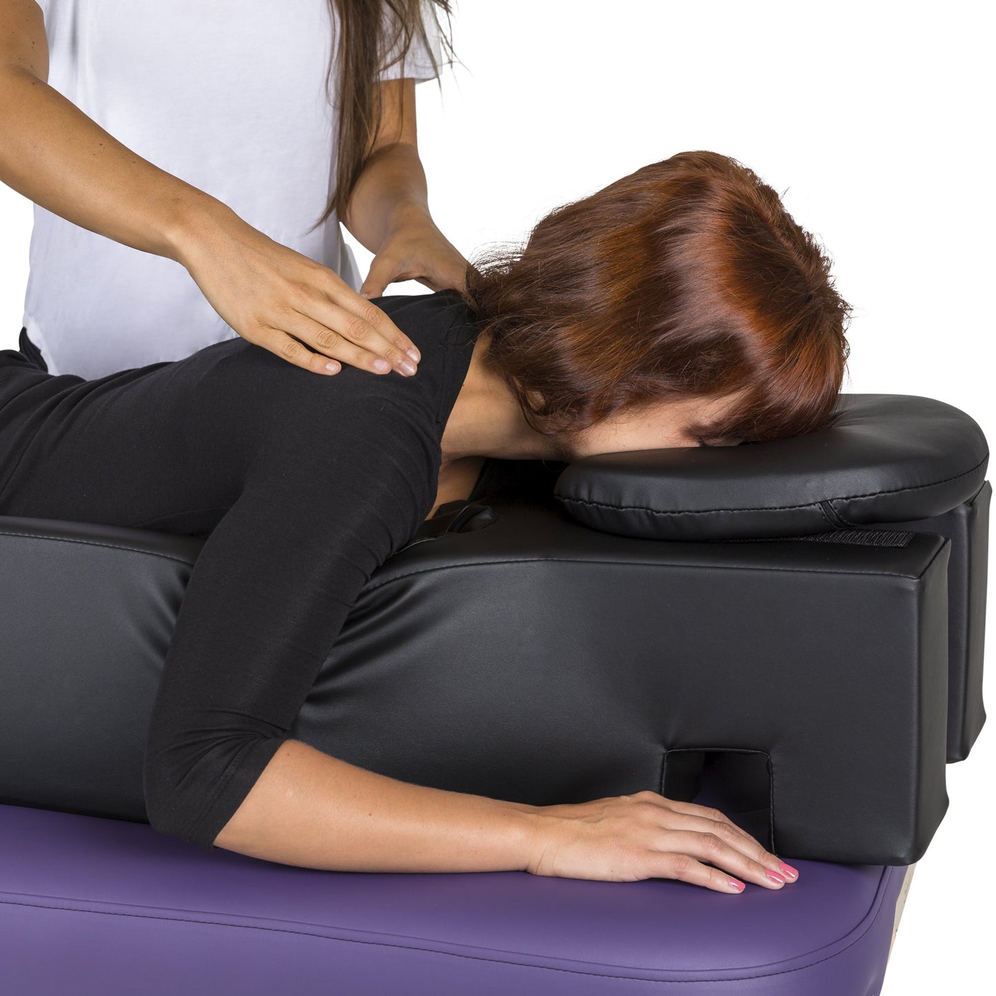 Earthlite Pregnancy Massage Cushion & Headrest - Full Body Pregnancy Bolster/Ideal After Breast Surgery & Lower Back Pain