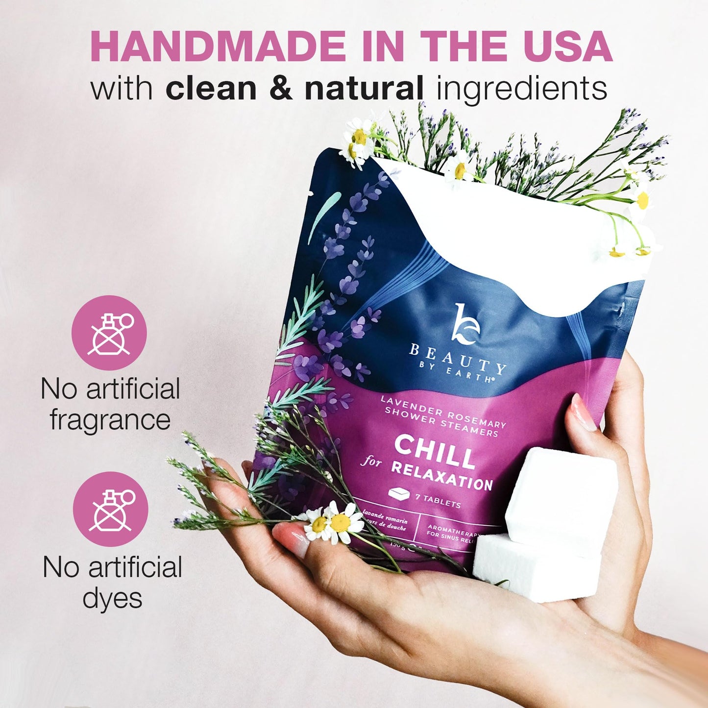 Shower Steamers Aromatherapy - USA Made with Natural Ingredients & Eucalyptus Essential Oil, Large Shower Bombs for Cold and Flu, Stocking Stuffers for Women & Men, Christmas Self Care & Spa Gifts